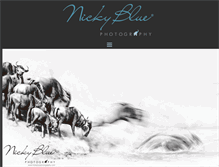 Tablet Screenshot of nickybluephotography.com